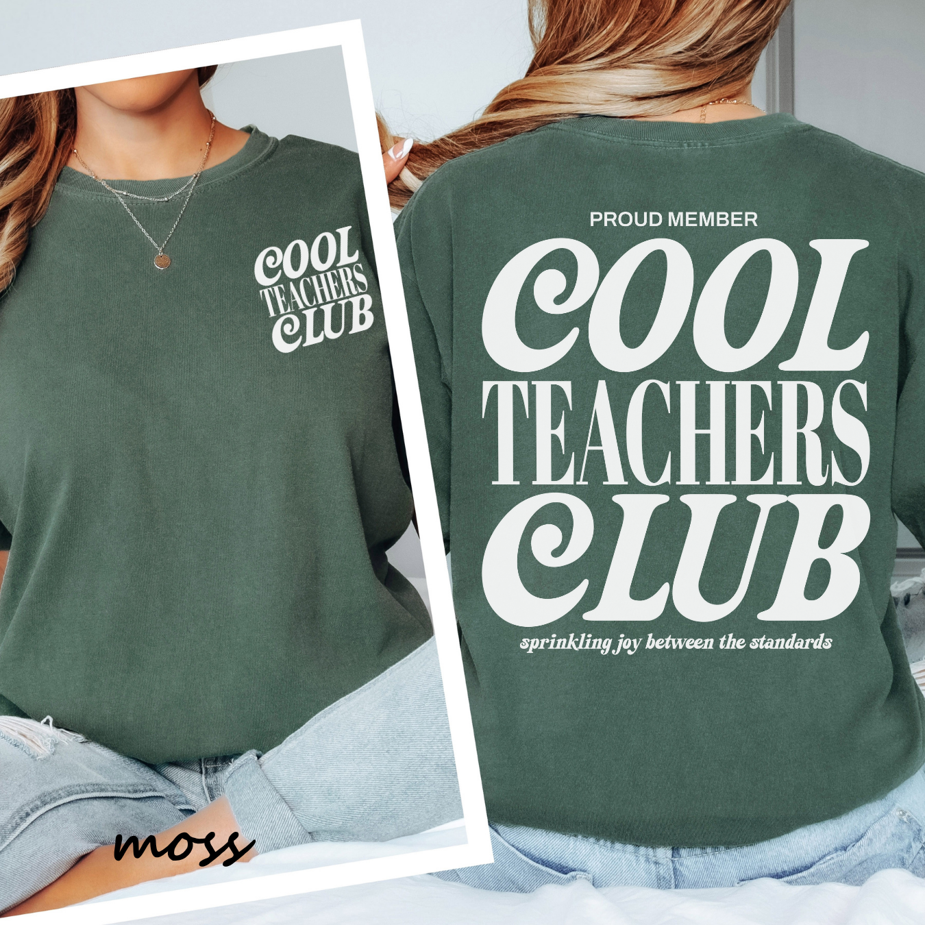 Cool Teachers Club Unisex T-Shirt - Comfort Colors 1717