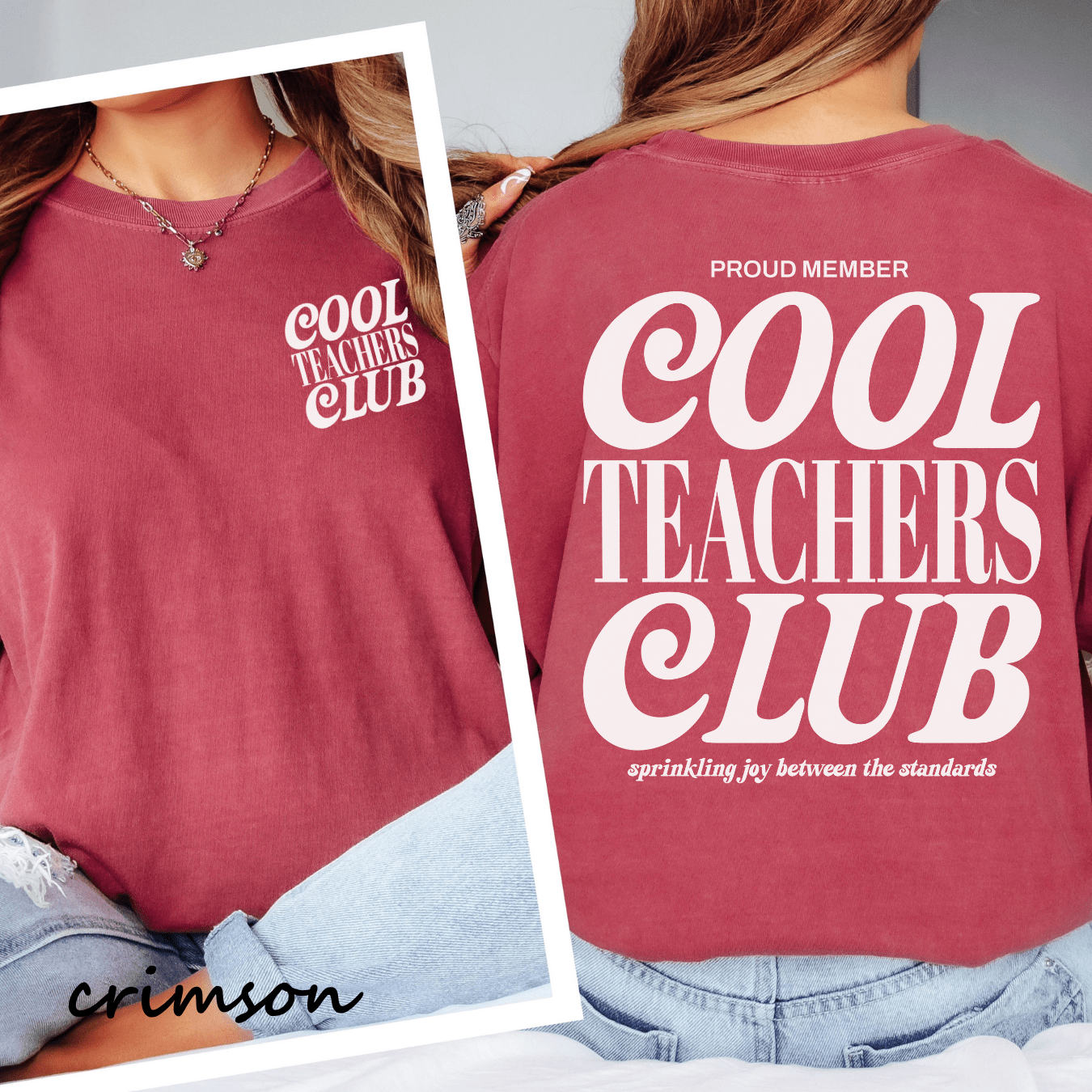 Cool Teachers Club Unisex T-Shirt - Comfort Colors 1717